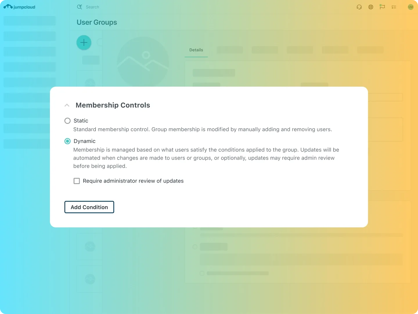 Controle de grupos e usuários no diretório na nuvem da JumpCloud